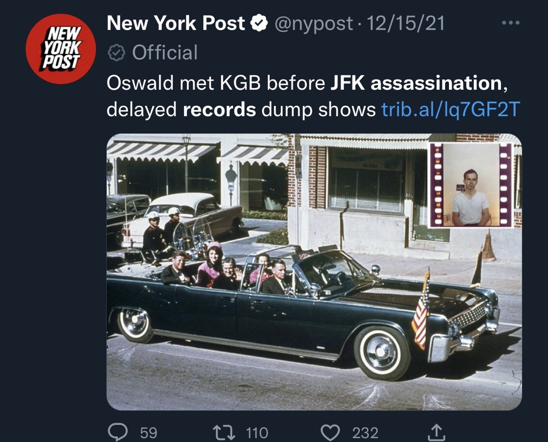 CIA, FBI Release New Material on Kennedy Assassination Investigation 8602da6790f37a78