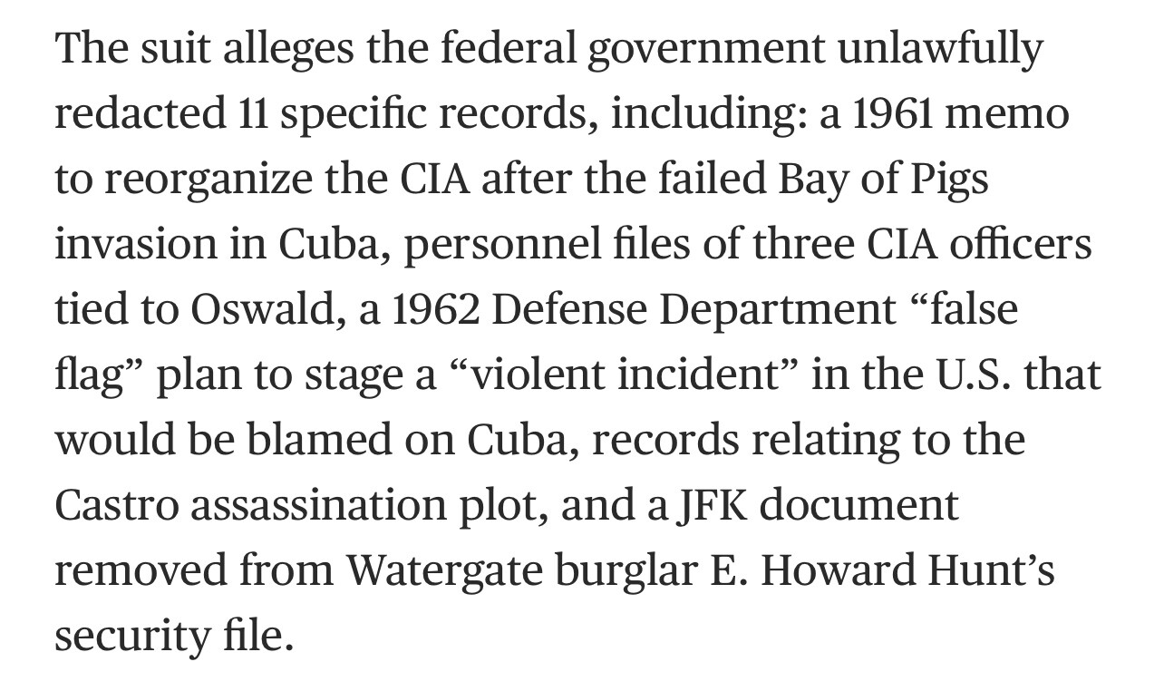 CIA, FBI Release New Material on Kennedy Assassination Investigation A2f5832e04564267