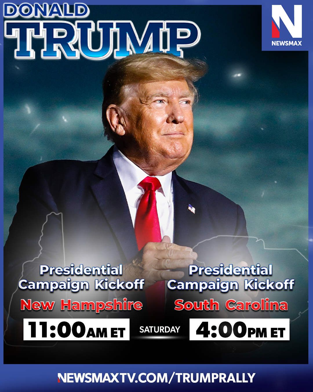 SECOND TRUMP RALLY SATURDAY ON NOW 5:44pm 0e3c7aa4cd182ca5
