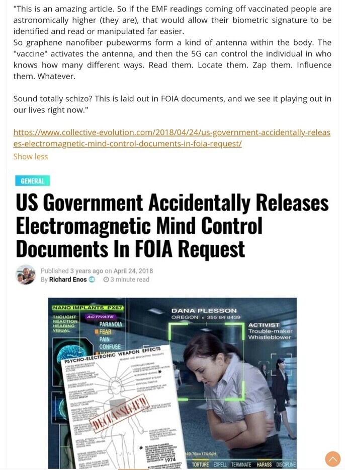 REACTION THAT TAKES PLACE WHEN GRAPHENE OXIDE COMES INTO CONTACT WITH 5G OR HAARP GENERATED RADIO FREQUENCY 188a00b2584084ce