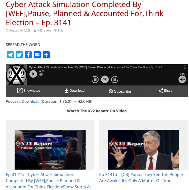 X22 report x22report 