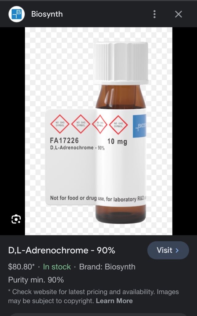 Adrenochrome 30df5ad9799b3e1e