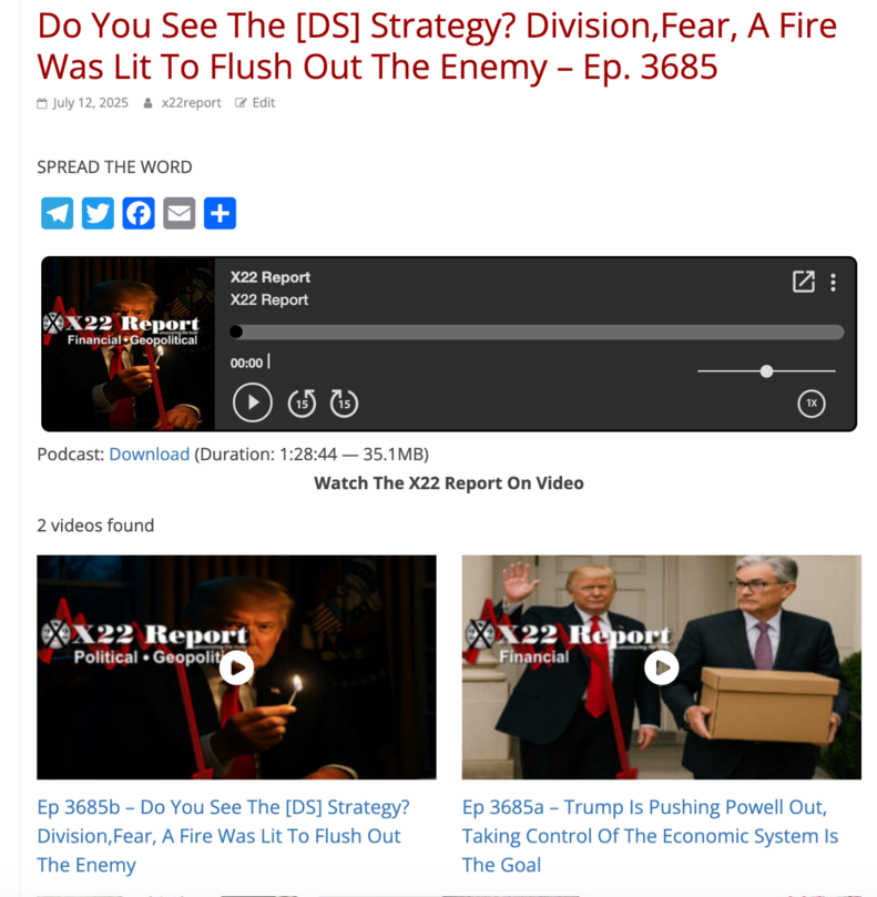 X22 Report (@X22Report)