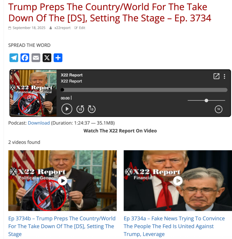 X22 Report (@X22Report)