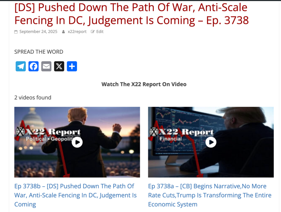 X22 Report (@X22Report)