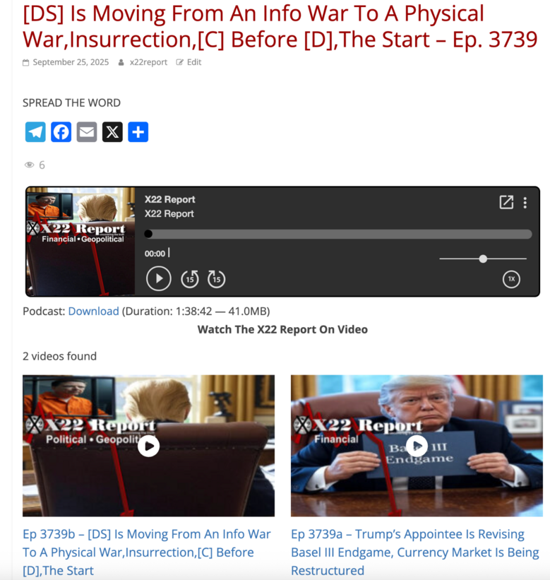 X22 Report (@X22Report)