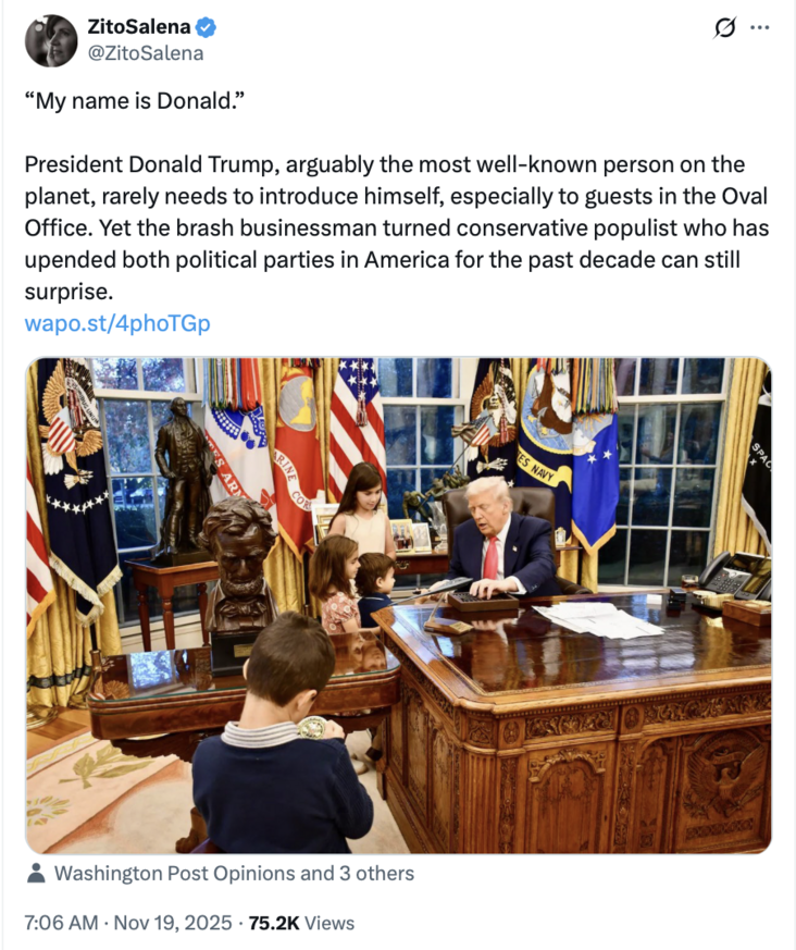 Donald J. Trump (@realDonaldTrump)