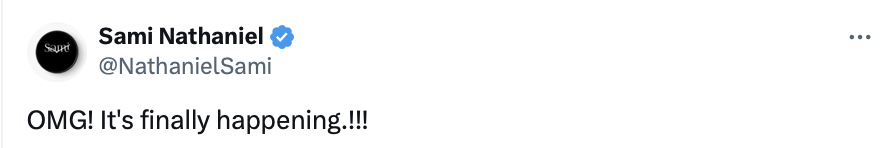 🎉🎉🎉🥳🥳 

https://truthsocial.com/@realDonaldTrump/115976080539602378