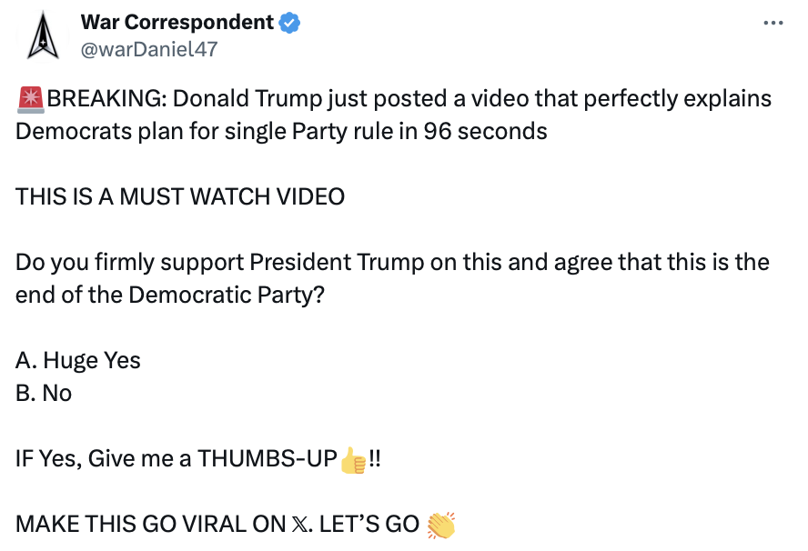 Donald J. Trump (@realDonaldTrump)