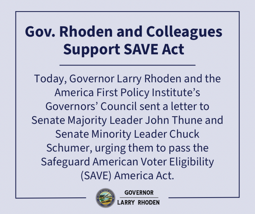 Governor Larry Rhoden (@GovLarryRhoden)