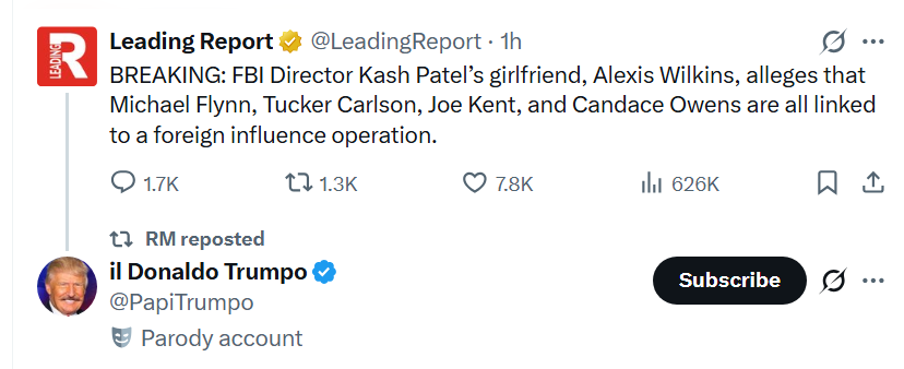 Dark Patriot (@Qanon76)